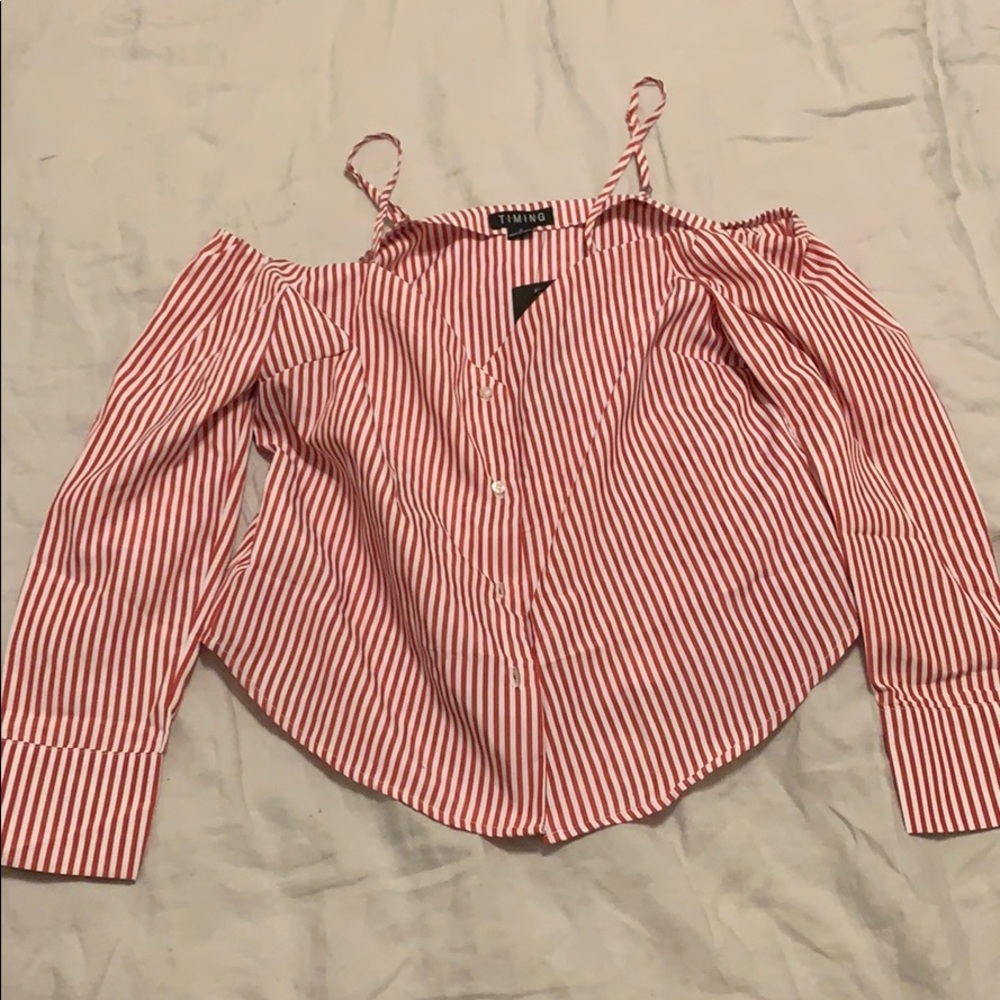 Off the shoulder blouse